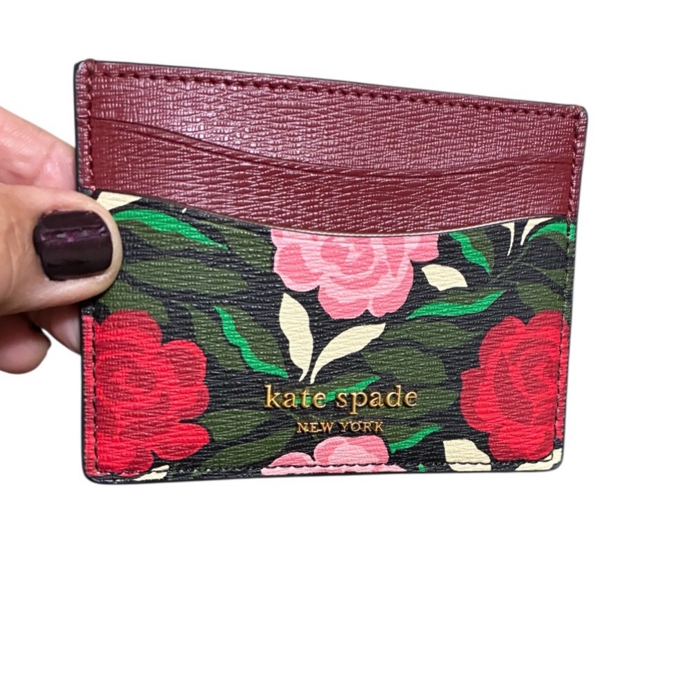 KATE SPADE Floral Card Holder - Picture 5 of 7